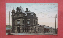Union Train Station   3 Holes Top Of Card   New Brunswick > St. John         Ref  4739 - St. John