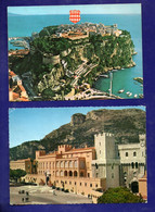 MONACO . " LE PALAIS PRINCIER " & " LE ROCHER " . 2 CPM - Réf. N°28934 - - Colecciones & Lotes