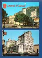 MONACO . " LE PALAIS " & " LA CATHÉDRALE " . 2 CPM - Réf. N°28937 - - Verzamelingen