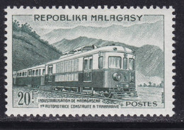 MADAGASCAR Trains Railway MNH** - Eisenbahnen