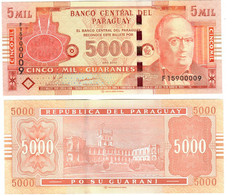 Paraguay 5000 Guaranies 2010 UNC - Paraguay