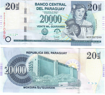 Paraguay 20000 Guaranies 2007 UNC - Paraguay