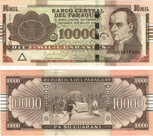 Paraguay 10000 Guaranies 2015 UNC - Paraguay