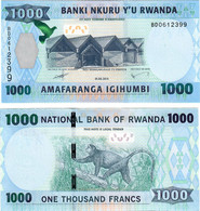 Rwanda 1000 Francs 2015 UNC - Rwanda