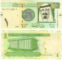 Saudi Arabia 1 Riyal 2012 UNC - Arabie Saoudite