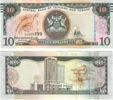Trinidad And Tobago 10 Dollars 2017 UNC - Trinidad & Tobago