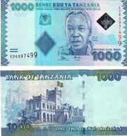 Tanzania 1000 Shillings 2015 UNC - Tanzanie