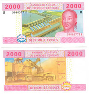 Cameroon 2000 Francs 2017 UNC (Central African States CFA) - Camerun