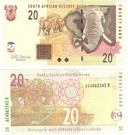 South Africa 20 Rand 2009 UNC "Marcus" - Sudafrica