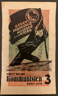 WW2 Germany Nazi Propaganda FORGERY Overprint On Genuine 20,000 Mark 1923 Banknote VF+ - Sonstige & Ohne Zuordnung