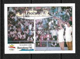 LESOTHO 1990 JO BARCELONE YVERT N°B80 NEUF MNH** - Verano 1992: Barcelona
