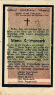 WW2 Germany Maria Reichsmark Propaganda FORGERY Overprint On Genuine 20,000 Mark 1923 Banknote VF- - Otros & Sin Clasificación