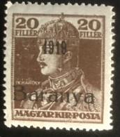 Magyar Posta - Hongarije - L1/11 - MH - 1919 - Michel 36 - Koning Karel IV - Baranya