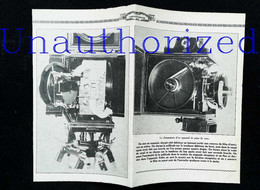 ► PROJECTEUR Cinematographique Précurseur - Coupure De Presse Originale Début XX (Encadré Photo) - Proiettori