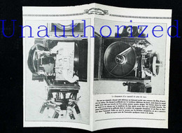 ► PROJECTEUR Cinematographique Précurseur - Coupure De Presse Originale Début XX (Encadré Photo) - Projecteurs