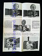 ► PROJECTEUR Cinematographique  Amateur CINE CABINE JACKY - Coupure De Presse Originale Début XX (Encadré Photo) - Projectoren