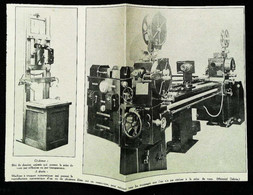 ► MACHINE Cinématographique à Truquer (Ets André Debrie)  - Coupure De Presse Originale Début XX (Encadré Photo) - Tools