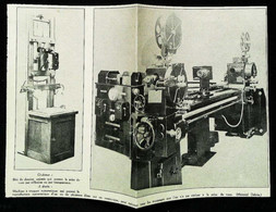 ► MACHINE Cinématographique à Truquer (Ets André Debrie)  - Coupure De Presse Originale Début XX (Encadré Photo) - Maschinen