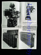 ► MACHINE Cinématographique Developeuse De Films  (MATIPO)  - Coupure De Presse Originale Début XX (Encadré Photo) - Machines