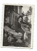 Bois De LOQUÉRAN - Photo Jeune Fille Mai 1945 - Plouhinec