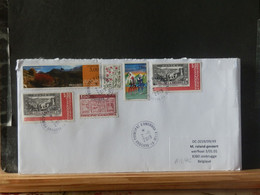 A13/412    LETTRE RECOMM.   ANDORRE  POUR LA BELG.  2019 - Storia Postale