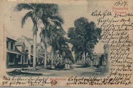1907 T.P. CIRCULADA , SURINAME / SURINAM ,  PARAMARIBO - MAAGDENSTRAAT - Surinam