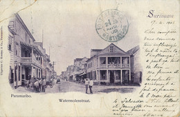 1905 T.P. CIRCULADA , SURINAME / SURINAM ,  PARAMARIBO - WATERMOLENSTRAAT - Suriname