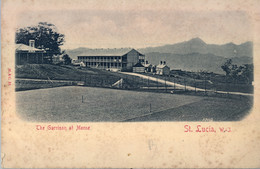 T.P.  NO CIRCULADA  , SANTA LUCIA , THE GARRISON AT MORNE - Santa Lucía