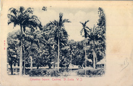 T.P.  NO CIRCULADA  , SANTA LUCIA , COLUMBUS SQUARE , CASTRIES - St. Lucia