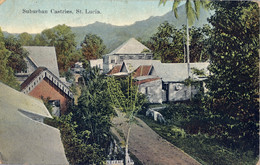 T.P.  CIRCULADA  , SANTA LUCIA , SUBURBAN CASTRIES - Santa Lucía