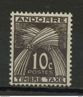ANDORRE FR -  TIMBRE TAXE -  N° Yvert  32  ** - Nuovi