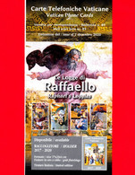 VATICANO - 2020 - Carte Telefoniche Vaticane  - Bollettino Ufficiale N. 89 - Le Logge Di Raffaello - Covers & Documents