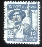 Egypte - L1/11 - (°)used - 1953 - Michel 401 - Defensie - Usados