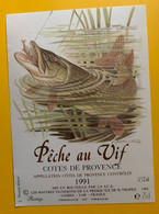 18475 - Pêche Au Vif Côtes De Provence 1991 - Fishes