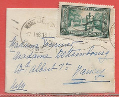 MONACO LETTRE DE 1938 POUR NANCY FRANCE - Lettres & Documents