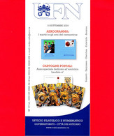Nuovo - VATICANO - 2020 - Bollettino Ufficiale - Aerogramma - Cartoline Postali - BF 07 - Covers & Documents