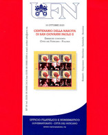 Nuovo - VATICANO - 2020 - Bollettino Ufficiale - Centenario Della Nascita Di S. Giovanni Paolo II - BF 09 - Covers & Documents