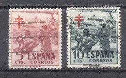 España,1951, Usado, Edifil ,1103 Y 1104 - Sonstige & Ohne Zuordnung