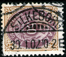 Denmark,1902,cancel:Silkeborg,30.01.1902 Used,as Scan - Andere & Zonder Classificatie