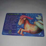 San Marino-(RSM-011)-zodiaco-capricorno-(22)-(dummy-not Number-out Side)-mint Card+1card Prepiad Free - San Marino