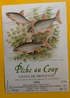 18477 - Pêche Au Coup Côtes De Provence 1991 - Fische