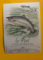 18478 - Le Pool Côtes De Provence 1991 - Peces