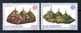 1977 SAN MARINO SET MNH ** Europa - Ungebraucht