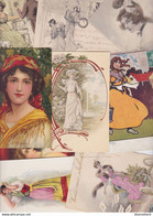 Lot 2785 De 10 CPA Femmes Women Glamour Déstockage Pour Revendeurs Ou Collectionneurs - 5 - 99 Postcards