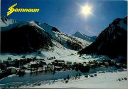 7081 - Schweiz - Samnaun Im Unter Engadin Mit Muttler - Gelaufen 1986 - Samnaun