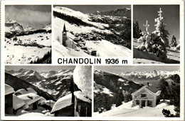 7091 - Schweiz - Chandolin , Mehrbildkarte - Gelaufen 1962 - Chandolin