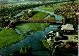 7216 - Deutschland - Minden , Westf. , Wasserstraßenkreuz , Mittellandkanal Kreuzt Die Weser - Nicht Gelaufen - Minden