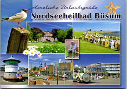 7229 - Deutschland - Büsum , Nordseeheilbad , Mehrbildkarte - Nicht Gelaufen - Buesum