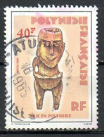 POLYNESIE. N°229 Oblitéré De 1985. Tiki En Polynésie. - Gebruikt