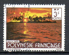 POLYNESIE. N°253 Oblitéré De 1986. Motu Tapu. - Gebruikt